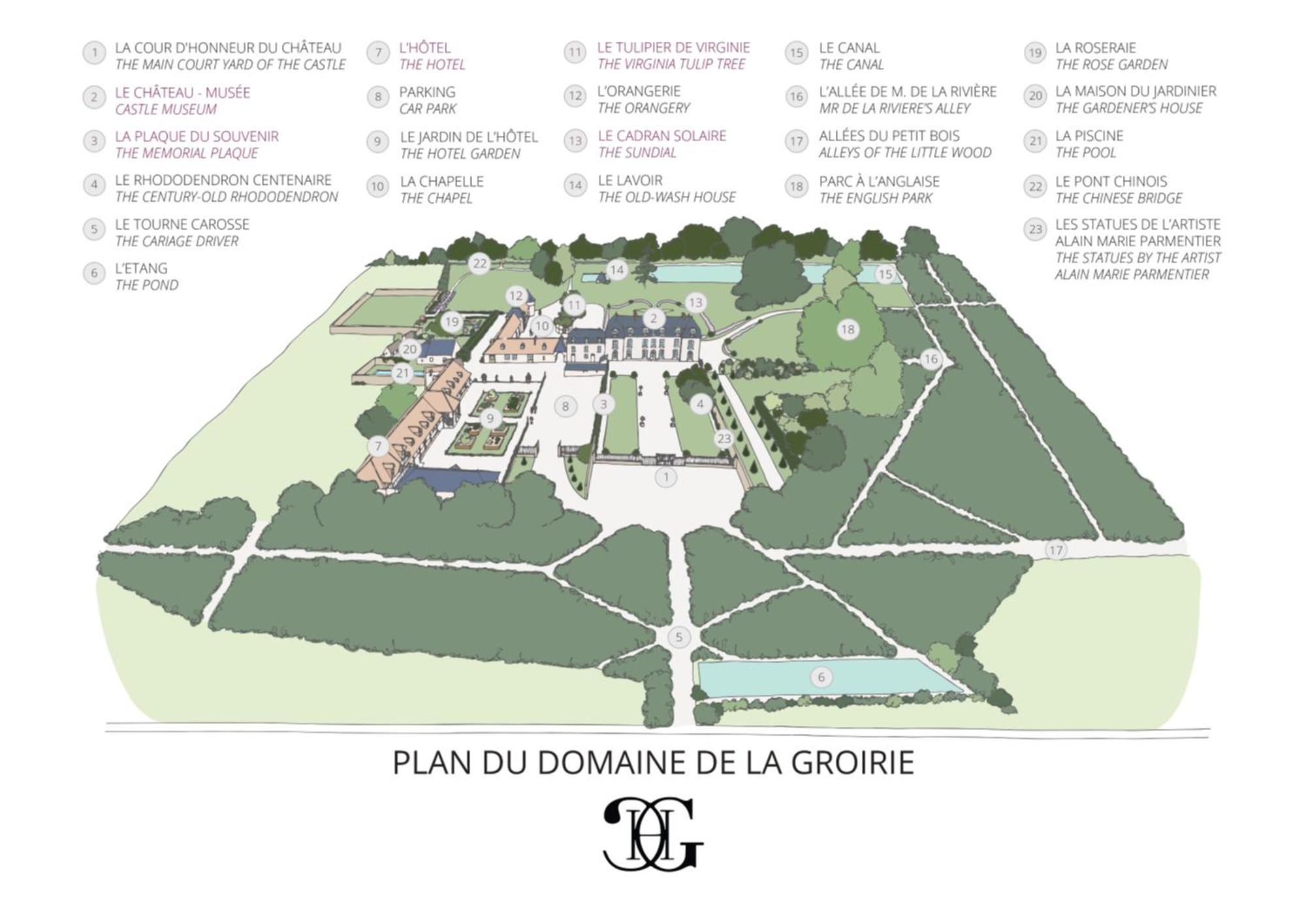Hotel Du Domaine De La Groirie - Le Mans Trange Ngoại thất bức ảnh